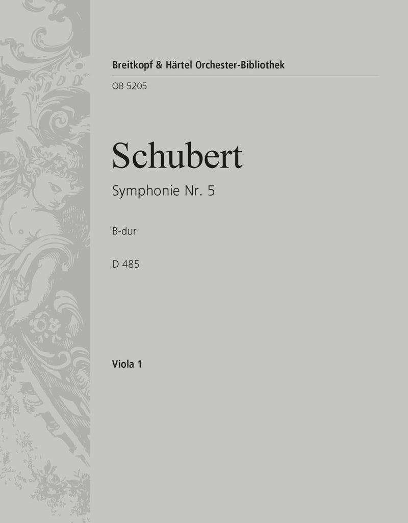 Symphony No. 5 in Bb major D 485 [viola part]