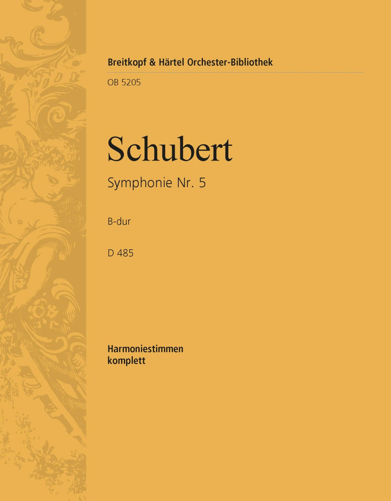 Symphony No. 5 in Bb major D 485 [wind parts]