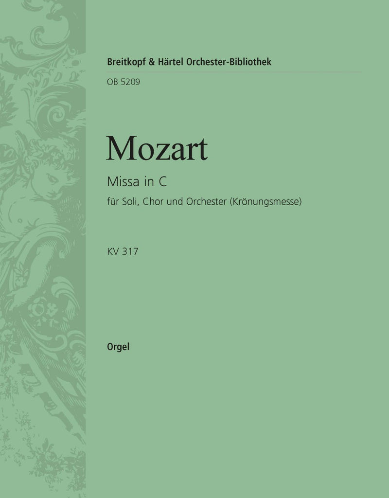 Missa in C major K. 317 [organ part]