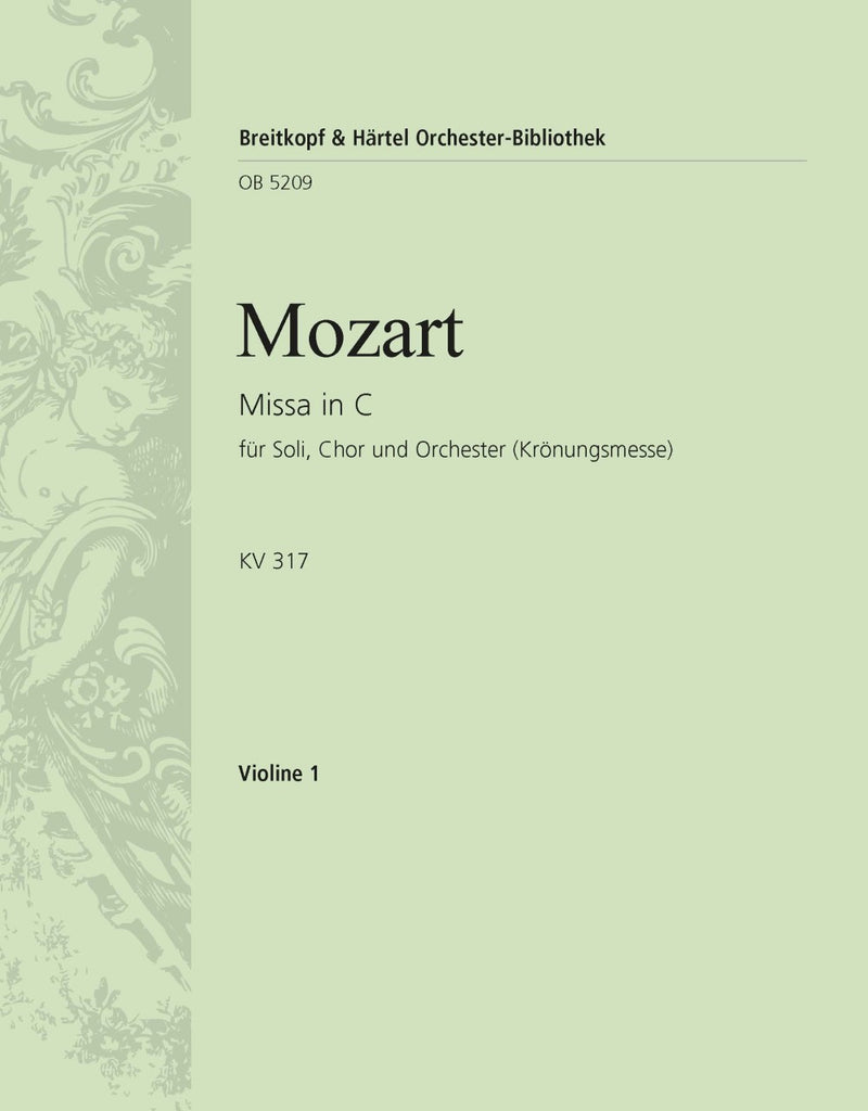 Missa in C major K. 317 [violin 1 part]