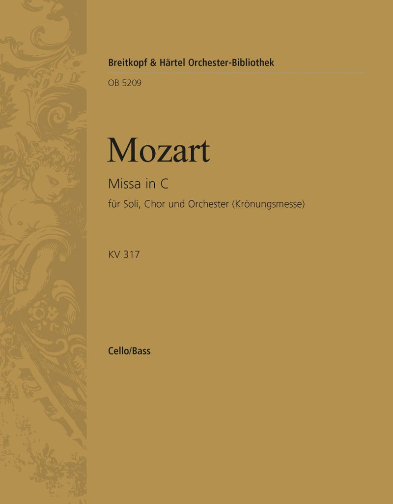Missa in C major K. 317 [basso (cello/double bass) part]