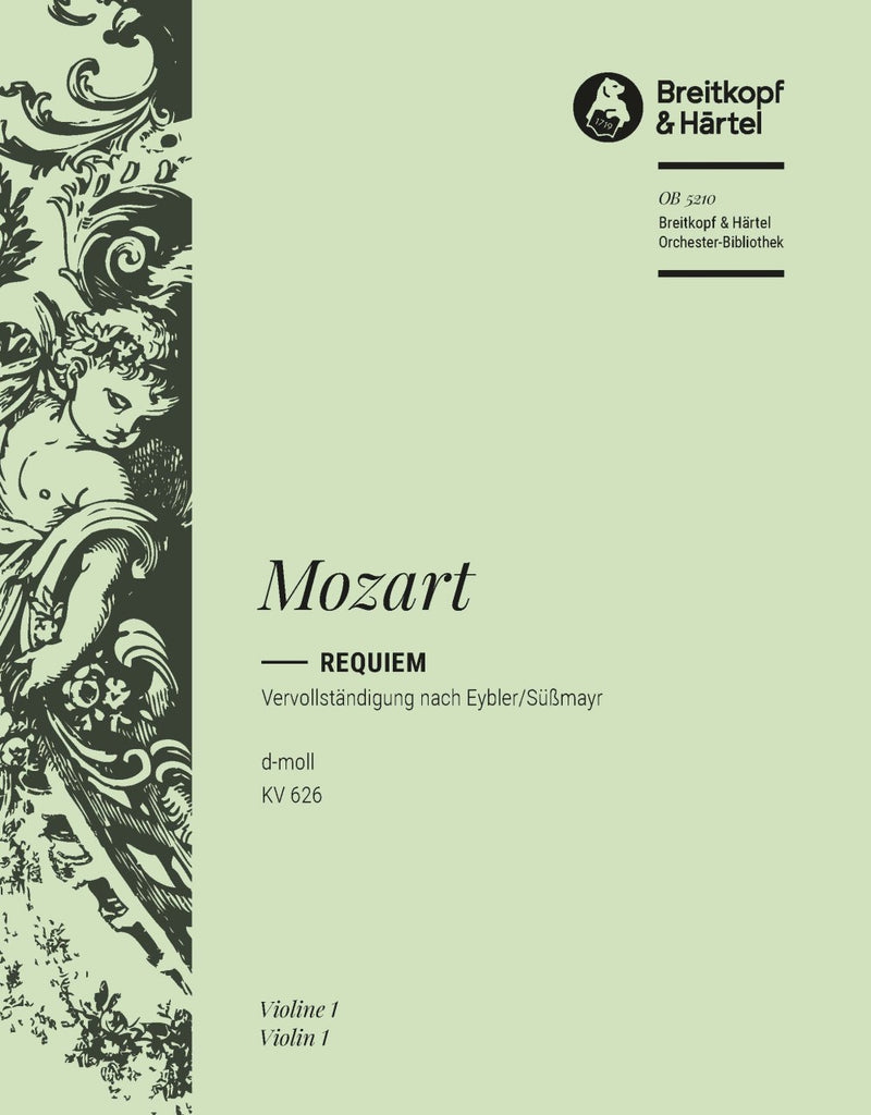 Requiem in D minor K. 626 (Robbins Landon版） [violin 1 part]
