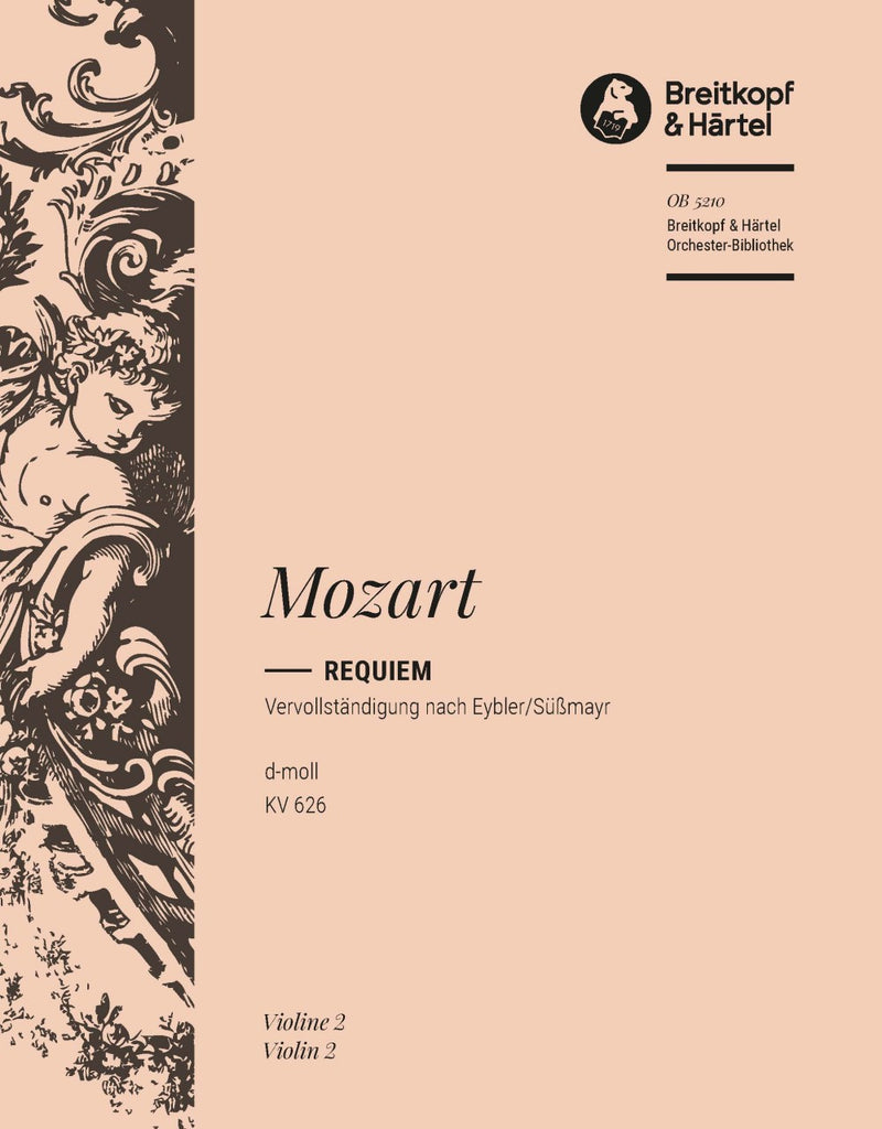 Requiem in D minor K. 626 (Robbins Landon版） [violin 2 part]
