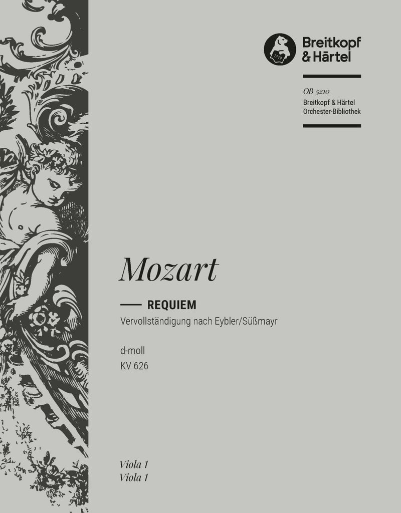 Requiem in D minor K. 626 (Robbins Landon版） [viola part]