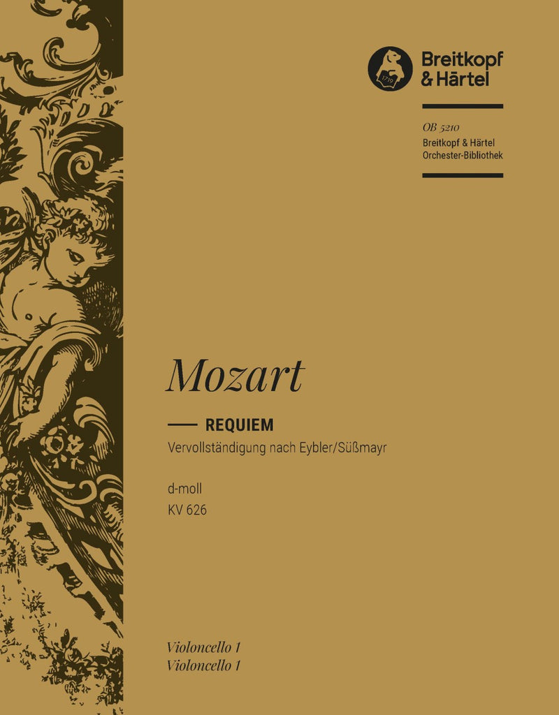 Requiem in D minor K. 626 [violoncello 1 part]