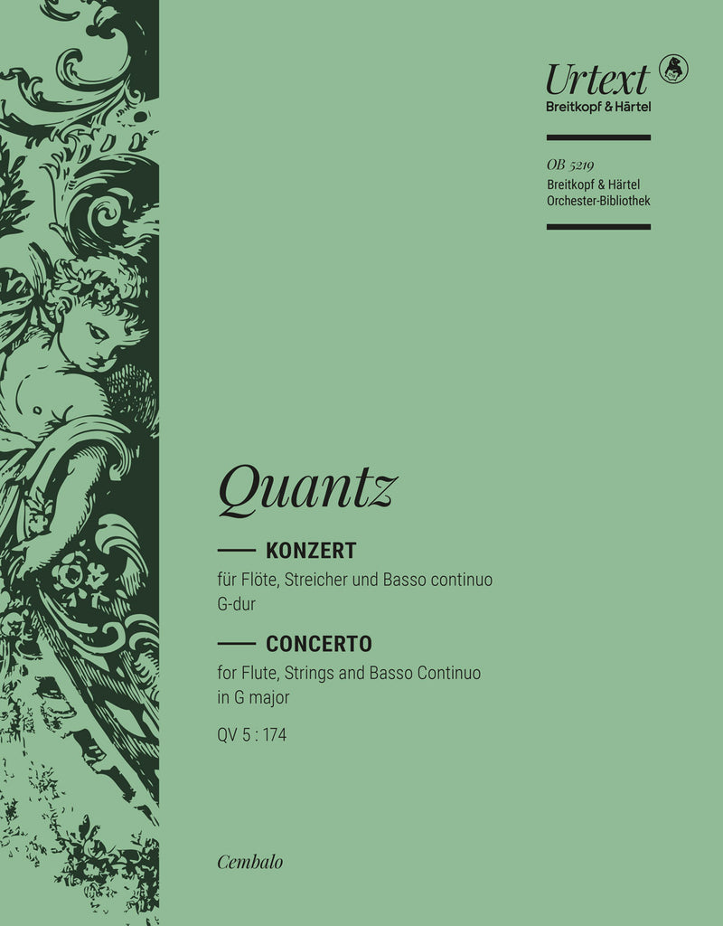Flute Concerto in G major QV 5:174 [harpsichord/piano part]