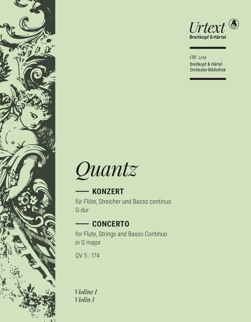 Flute Concerto in G major QV 5:174 [violin 1 part]