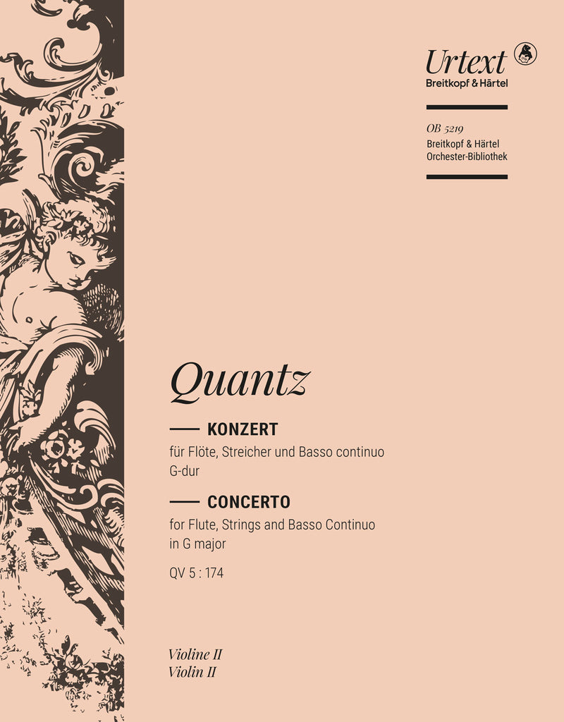 Flute Concerto in G major QV 5:174 [violin 2 part]