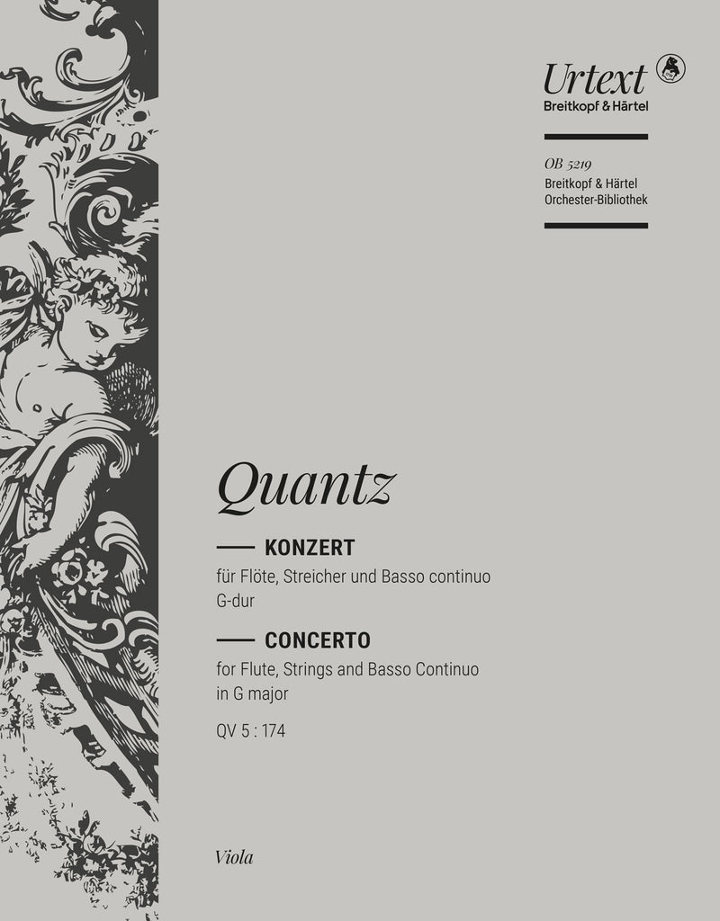 Flute Concerto in G major QV 5:174 [viola part]
