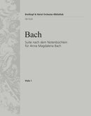 Suite after the Little Music Book for Anna Magdalena Bach [viola part]