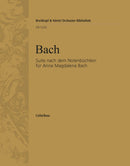 Suite after the Little Music Book for Anna Magdalena Bach [basso (cello/double bass) part]