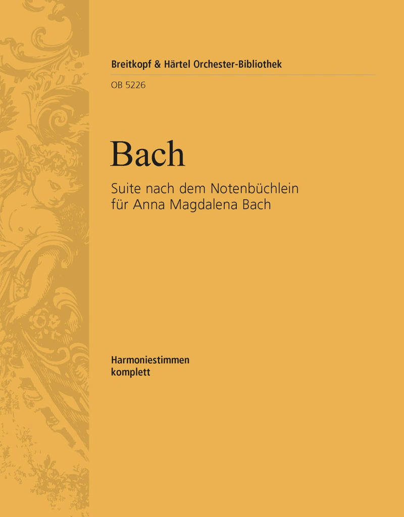 Suite after the Little Music Book for Anna Magdalena Bach [wind parts]