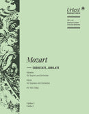 Exsultate, jubilate K. 165 (158a) [violin 1 part]