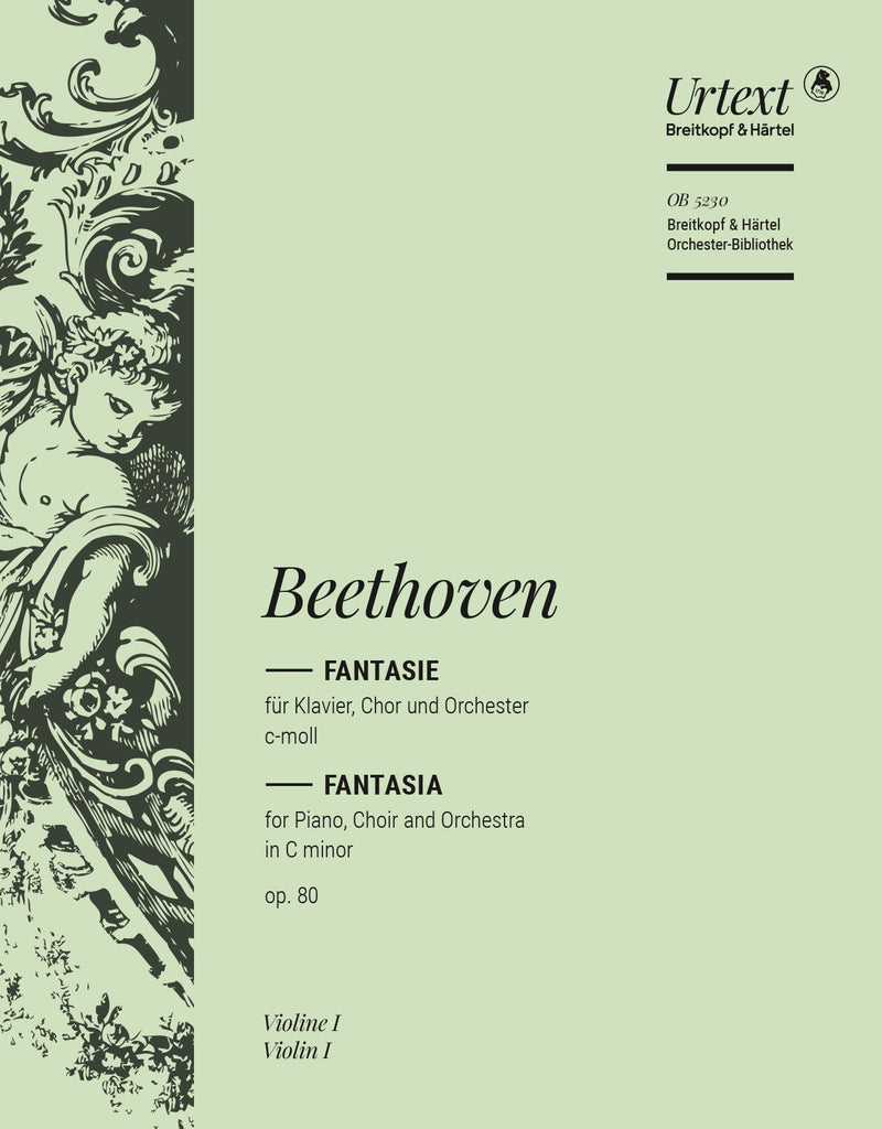 Choral Fantasia in C minor Op. 80 (Brown校訂） [violin 1 part]