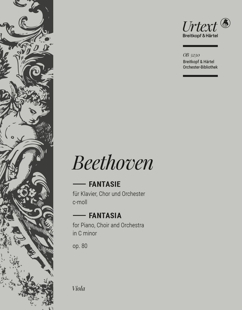 Choral Fantasia in C minor Op. 80 (Brown校訂） [viola part]