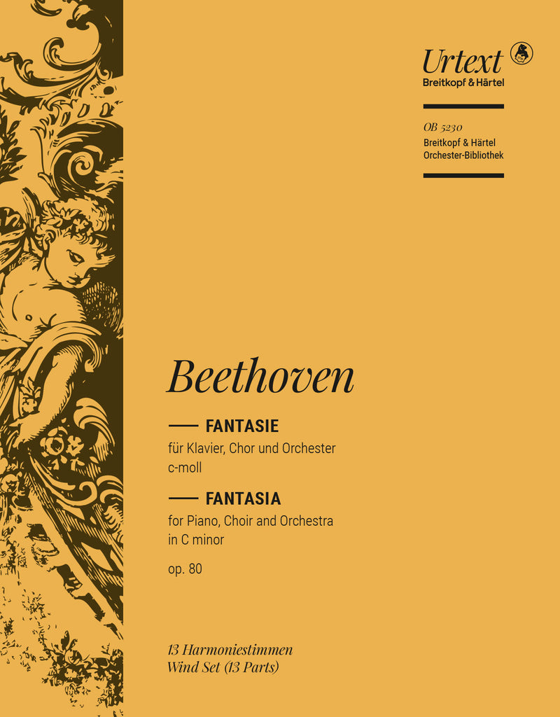 Choral Fantasia in C minor Op. 80 (Brown校訂） [wind parts]