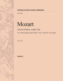 Sancta Maria, mater Dei K. 273 [violin 2 part]
