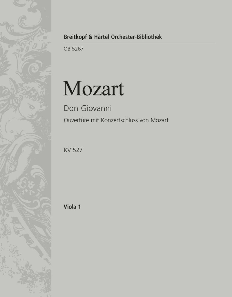 Don Giovanni K. 527 – Overture with concert close by Mozart [viola part]