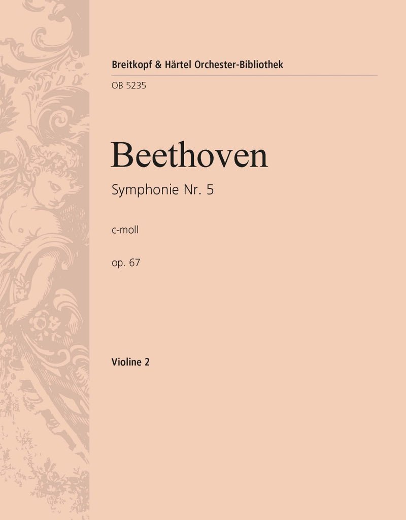 Symphony No. 5 in C minor Op. 67 [violin 2 part]