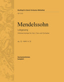 Lobgesang MWV A 18 op. 52 [wind parts]