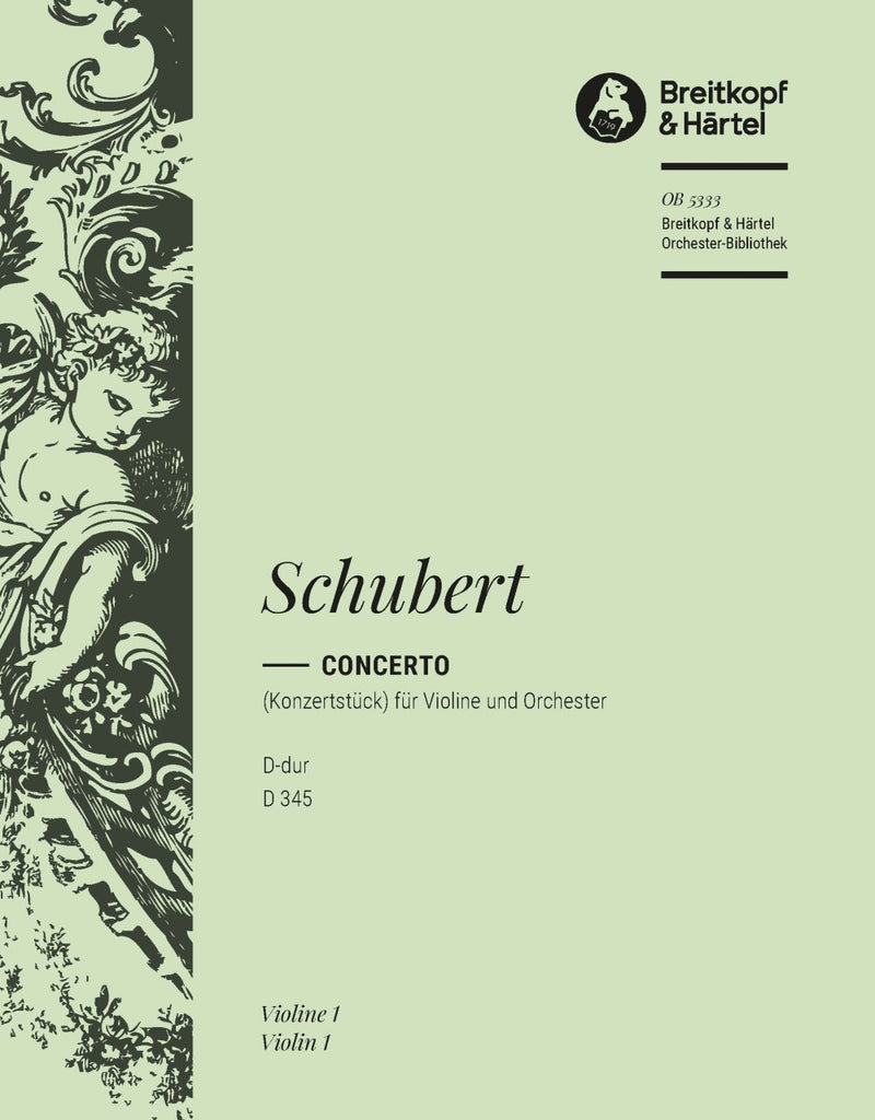 Concerto in D major D 345 [violin 1 part]