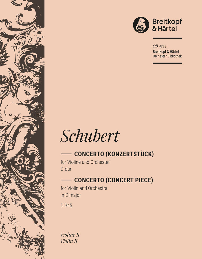 Concerto in D major D 345 [violin 2 part]