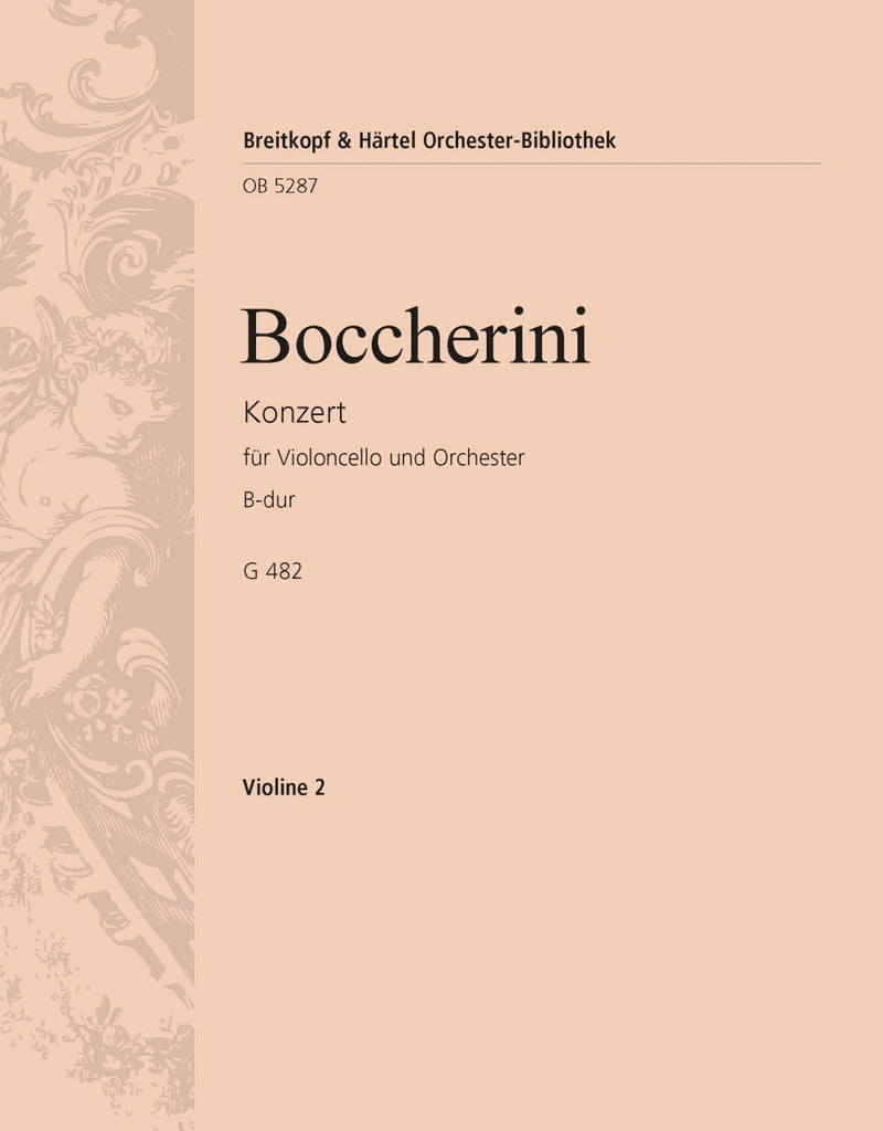 Violoncello Concerto in Bb major (Fritzsch校訂) [violin 2 part]