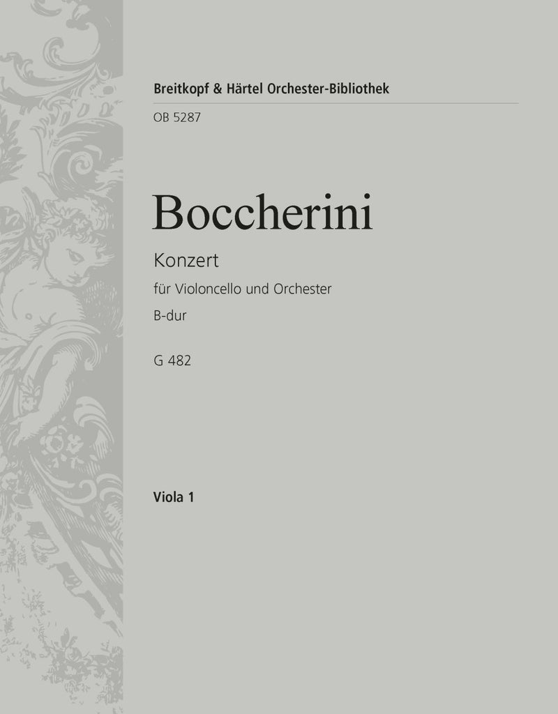 Violoncello Concerto in Bb major (Fritzsch校訂) [viola part]