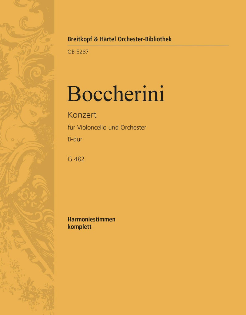 Violoncello Concerto in Bb major (Fritzsch校訂) [wind parts]