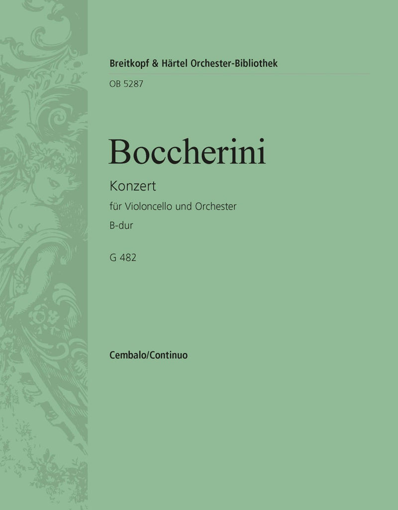 Violoncello Concerto in Bb major [harpsichord/piano part]