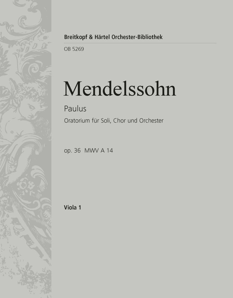 Paulus MWV A 14 Op. 36 [viola part]