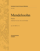 Paulus MWV A 14 Op. 36 [wind parts]