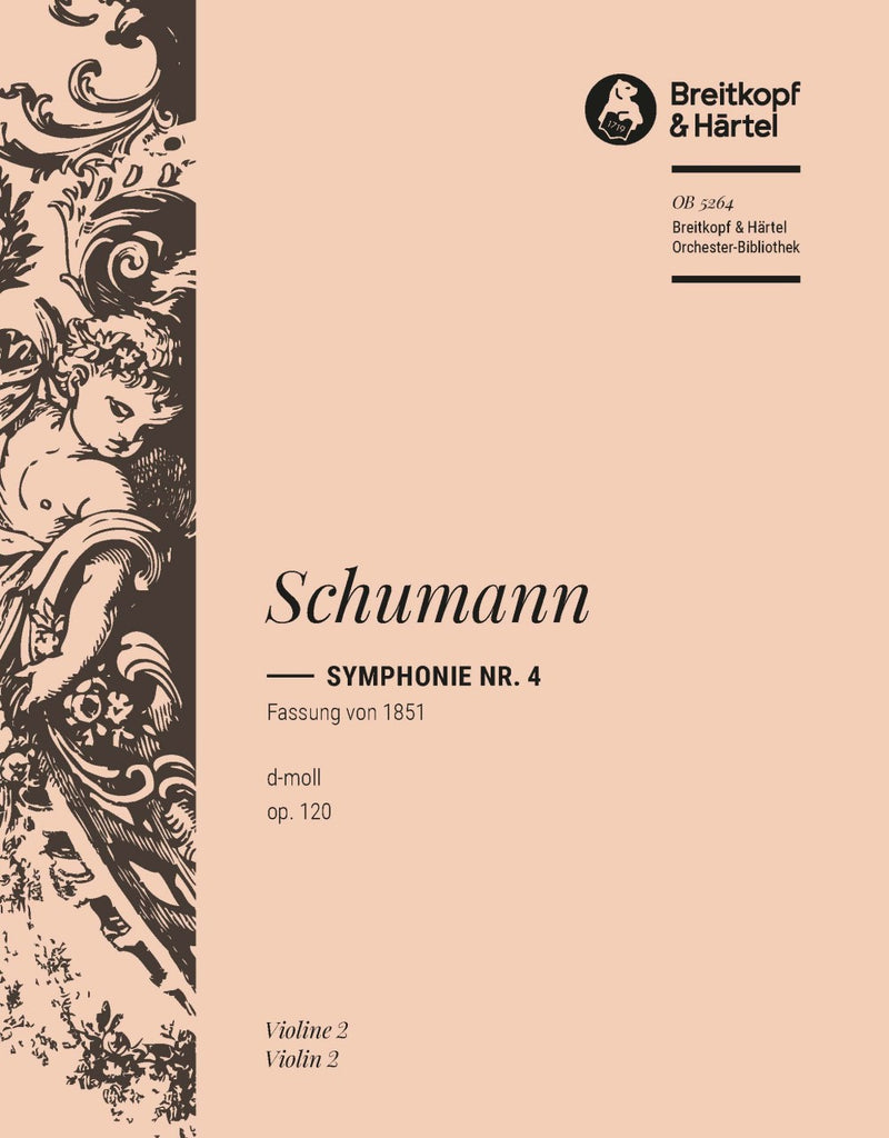 Symphony No. 4 in D minor Op. 120 [violin 2 part]