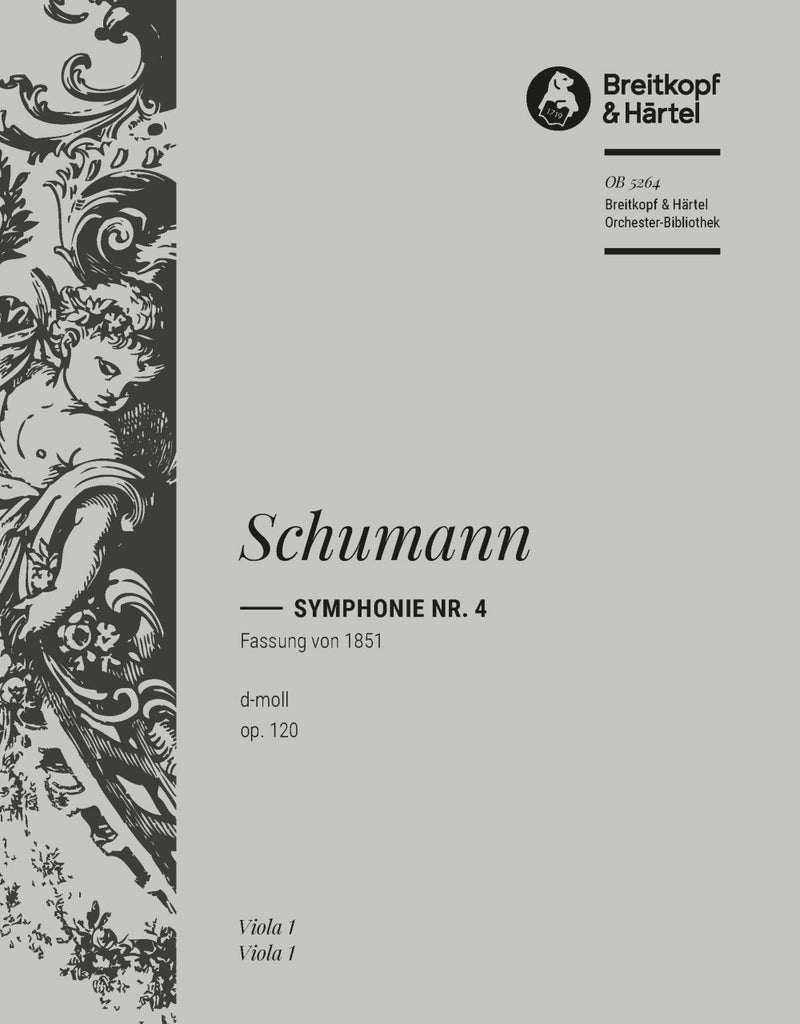 Symphony No. 4 in D minor Op. 120 [viola part]