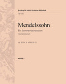 A Midsummer Night's Dream No. 9 from MWV M 13 Op. 61 [violin 2 part]