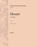 Serenade in D major K. 185 (167a) [violin 2 part]