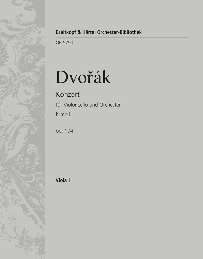 Violoncello Concerto in B minor Op. 104 [viola part]