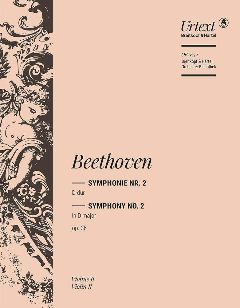 Symphony No. 2 in D major Op. 36 [violin 2 part]