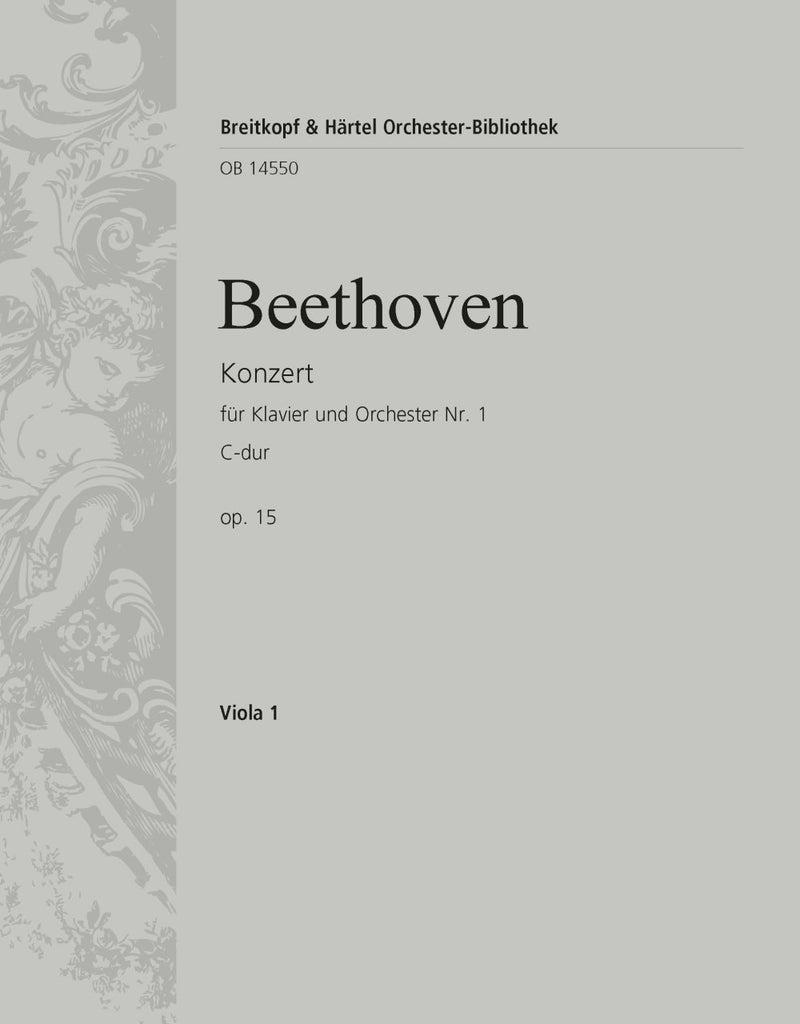 Piano Concerto No. 1 in C major Op. 15 [viola part]