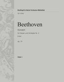 Piano Concerto No. 2 in Bb major Op.19 [viola part]