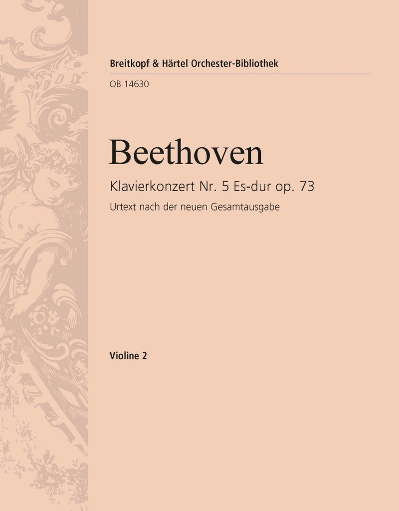 Piano Concerto No. 5 in Eb major Op. 73 [violin 2 part]
