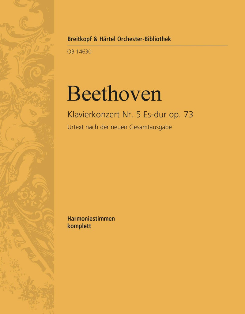 Piano Concerto No. 5 in Eb major Op. 73 [wind parts]