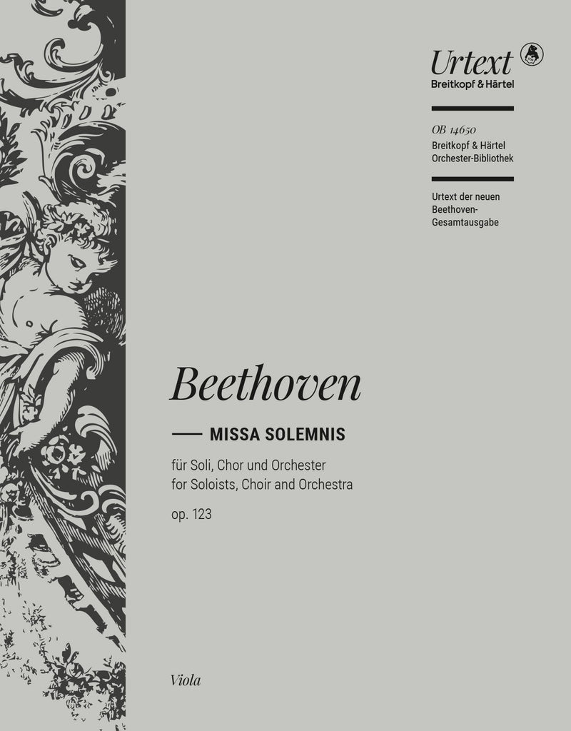 Missa Solemnis in D major Op. 123 [viola part]