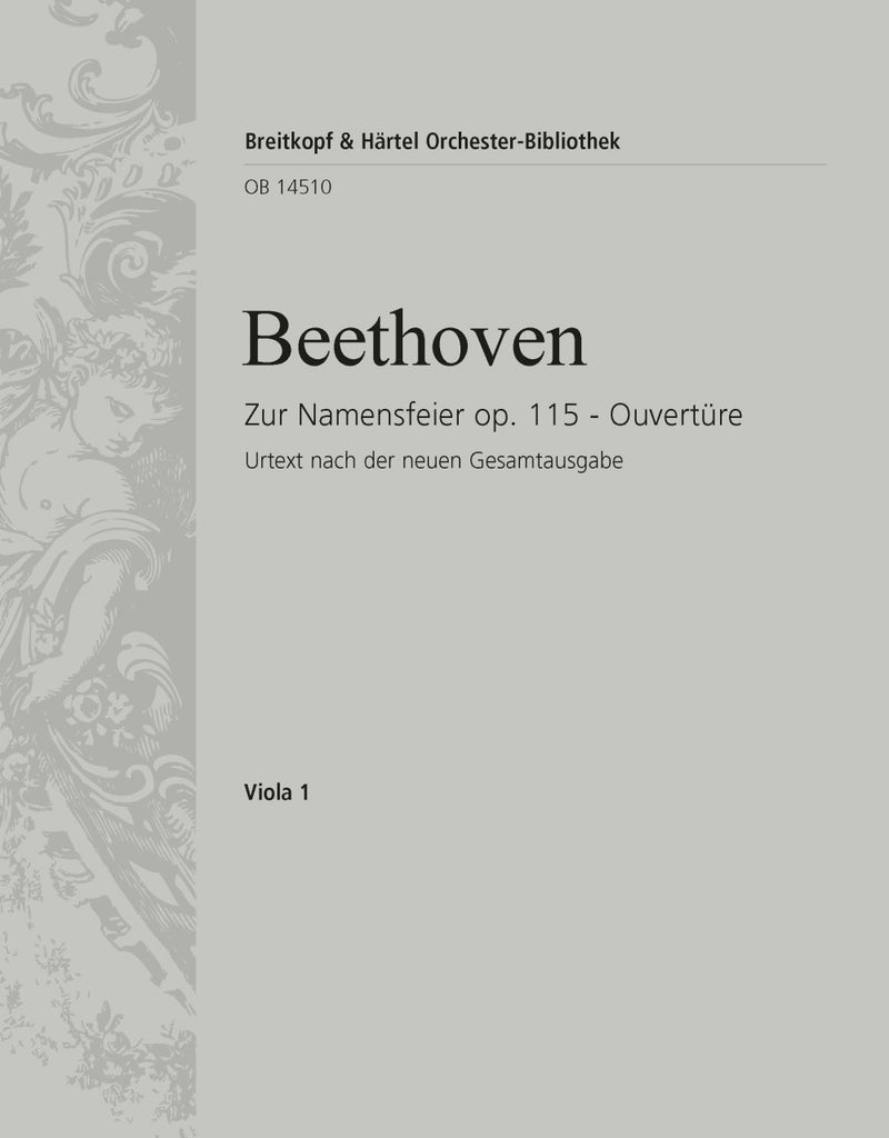 Zur Namensfeier Op. 115 – Overture [viola part]