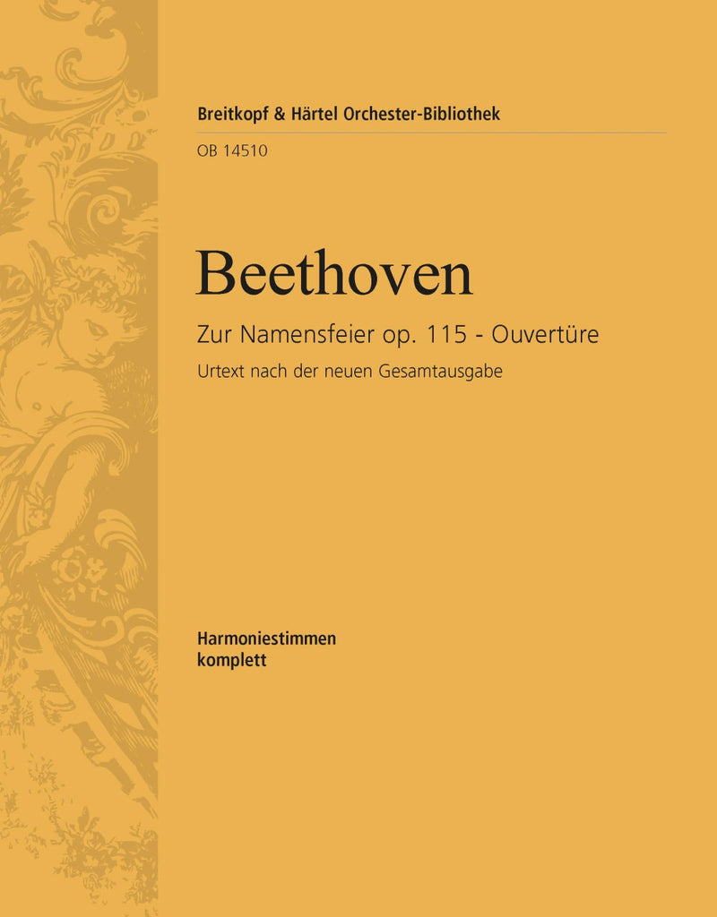 Zur Namensfeier Op. 115 – Overture [wind parts]