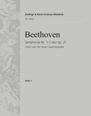 Symphony No. 1 in C major Op. 21 (Raab校訂） [viola part]
