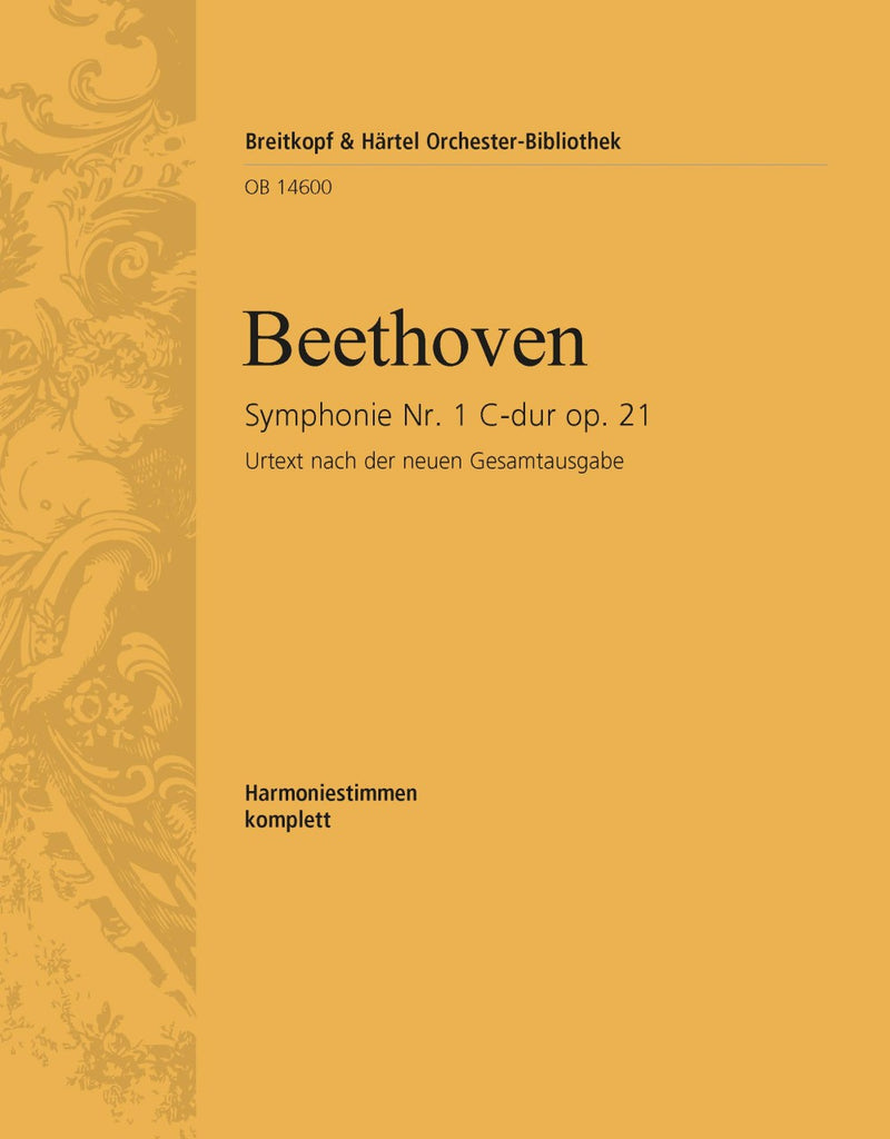 Symphony No. 1 in C major Op. 21 (Raab校訂） [wind parts]