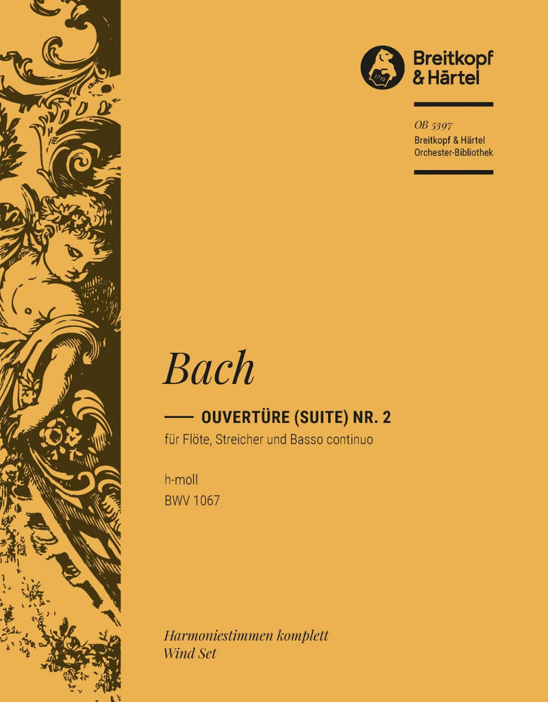 Overture (Suite) No. 2 in B minor BWV 1067 [wind parts]