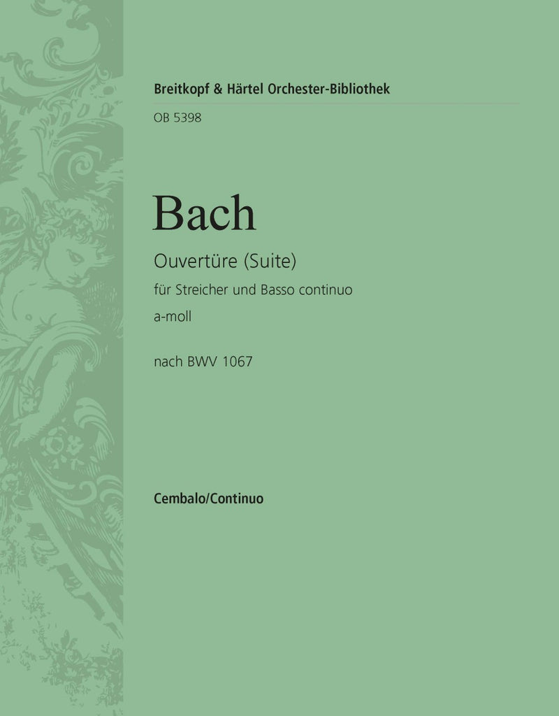 Overture (Suite) No. 2 in A minor based on BWV 1067 [harpsichord/piano part]