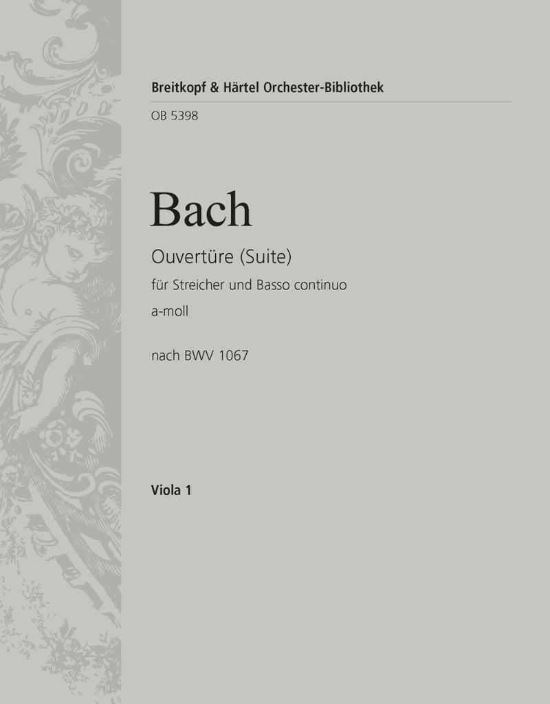 Overture (Suite) No. 2 in A minor based on BWV 1067 [viola part]